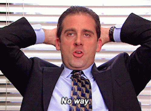 No Way No GIF. This 498 x 367 animated GIF is part of our the office no collection. Related themes include michael scott, no. Created by Spiderbat36. View…