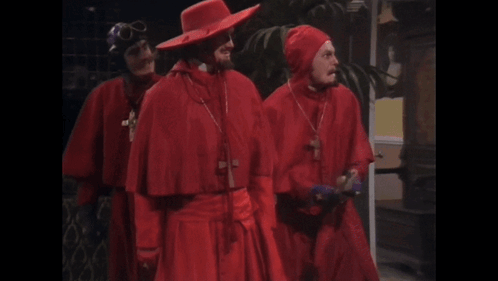 Nobody Expects The Spanish Inquisition Monty Python GIF