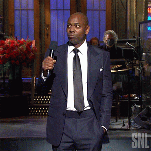 Nodding Dave Chappelle GIF