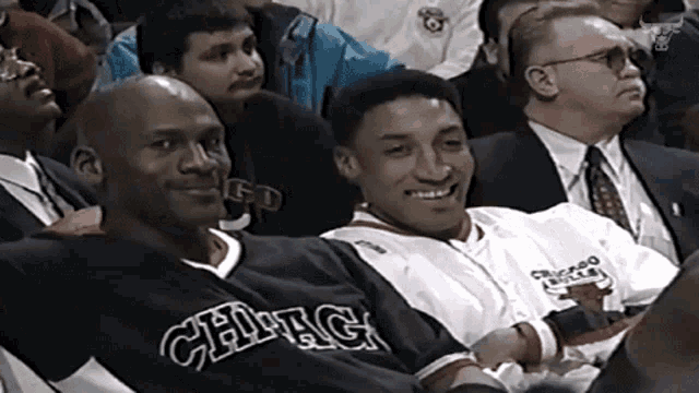 Nodding Michael Jordan GIF
