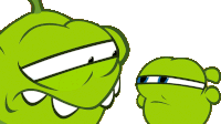 Nodding Om Nom Sticker