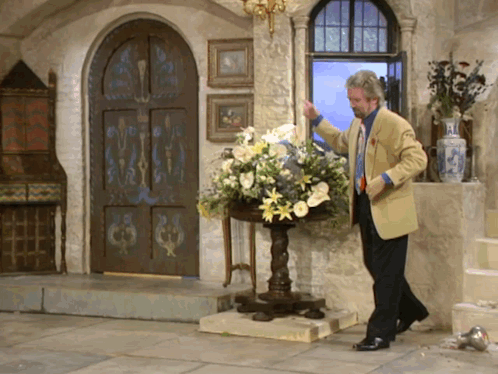 Noel Edmonds Mr Blobby GIF. This 498 x 374 animated GIF is part of our mr blobby collection. Created by Chinnyhill10. View the original animation, share it…