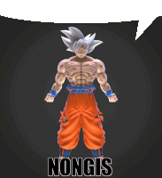 Nongis Goku Sticker