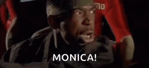 Noooo Monica GIF