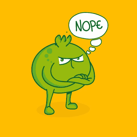 Nope Cartoon GIF