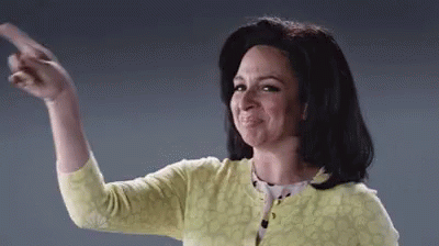 Nope Finger GIF. This 400 x 224 animated GIF is part of our mutombo finger wag collection. Related themes include no, nope, smile. Created by JohnParee…