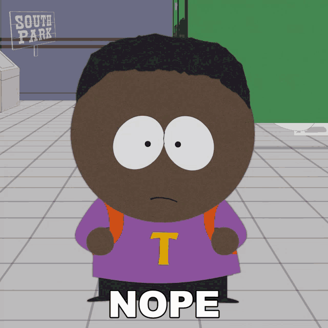Nope Tolkien Black GIF