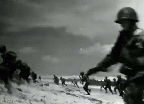 Normandie GIF. This 498 x 362 animated GIF is part of our saving private ryan collection. View the original animation, share it, or browse related GIFs.