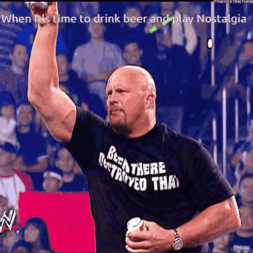 Nostalgiaco GIF. This 498 x 498 animated GIF is part of our stone cold steve austin beer collection. Created by NuckingFuts94. View the original animation…