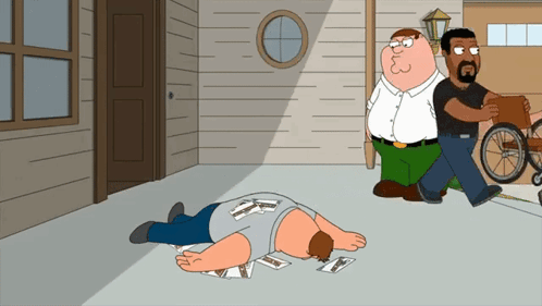 Not A Good Day For Joe Family Guy GIF