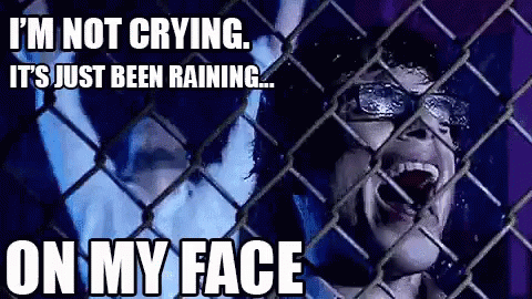 Not Crying GIF