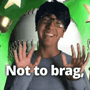 Not To Brag Boasting GIF