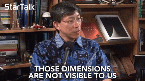 Not Visible To Us Invisible Dimensions GIF