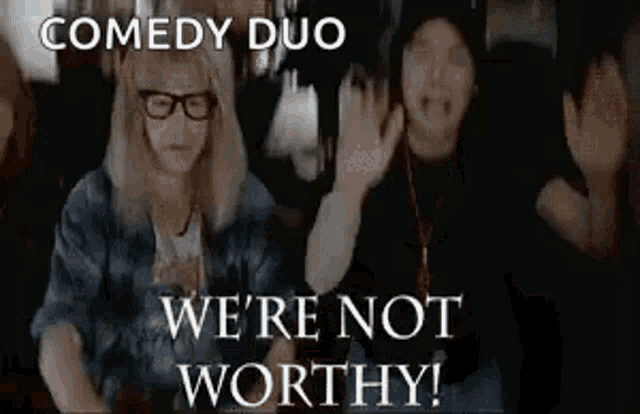 Not Worthy Waynes World GIF