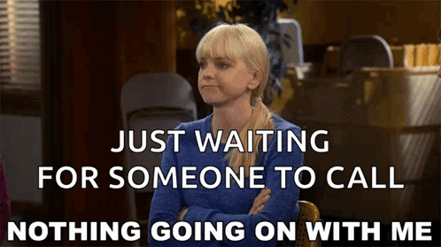 Nothing Going On With Me Christy GIF