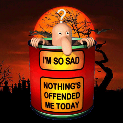 Nothing Offended Me Be Offended GIF