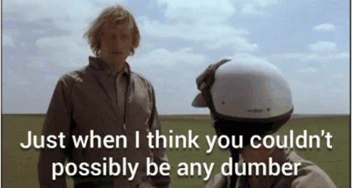 Notsure500 Beany Dumber GIF. This 498 x 266 animated GIF is part of our just when i thought i was out collection. Created by notsure500. View the original…