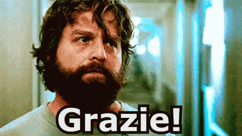 Notte Da Leoni Grazie Alan Garner GIF. This 480 x 270 animated GIF is part of our moana pozzi collection. Related themes include thank you. View the…