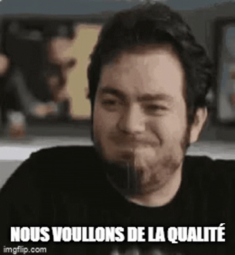 Nous Voullons De La Qualité Laughing GIF. This 459 x 498 animated GIF is part of our mort de rire collection. Related themes include laughing. Created by…