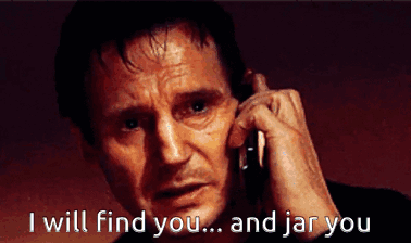 Novel Nymphs Jar Timeout GIF
