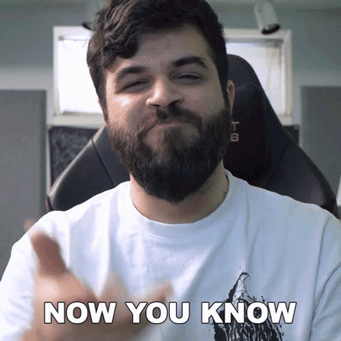 Now You Know Andrew Baena GIF