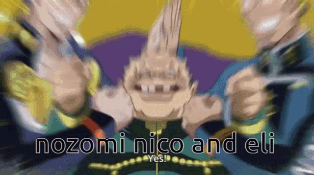 Nozomi Tojo Nico Yazawa GIF