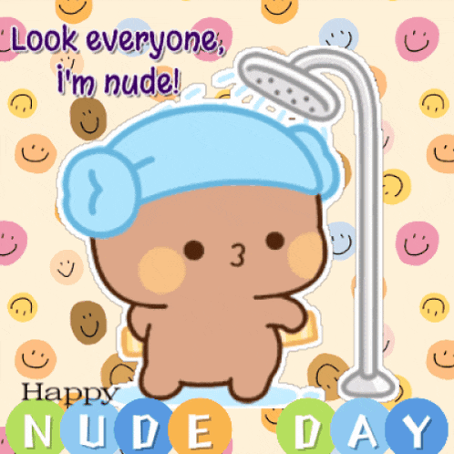 Nude Day GIF
