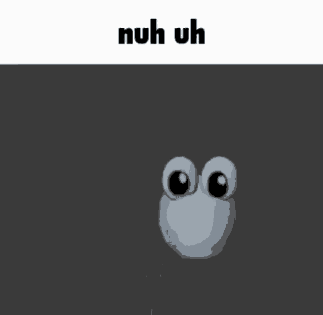 Nuh Uh Beocord GIF