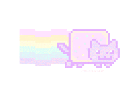 Nyan Cat Dashing GIF