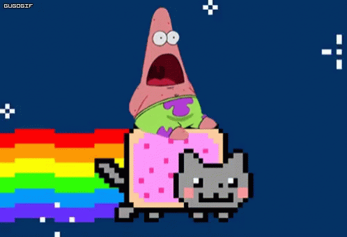 Nyan Cat Patrick GIF. This 498 x 340 animated GIF is part of our hitze lustige bilder collection. Related themes include cat, spongebob. Created by…