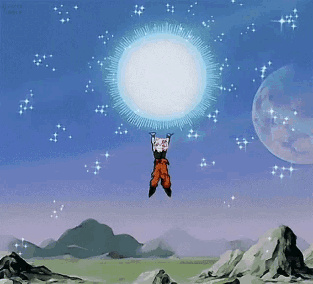 Nyanners Dbz Dragon Ball Spirit Bomb GIF