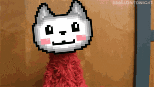 Nyanx Elmo GIF
