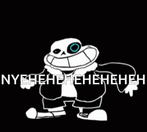 Nyeheheh Papyrus GIF