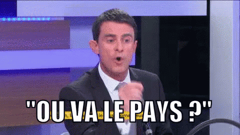 Où Va Le Pays ? GIF. This 480 x 270 animated GIF is part of our fuyez pauvres fous collection. View the original animation, share it, or browse related GIFs.