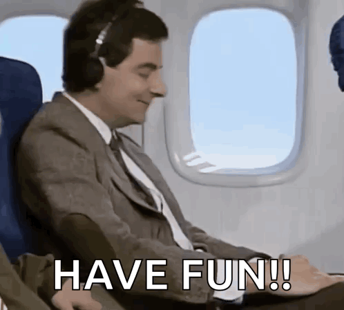 O9iw Mr Bean Meme GIF. This 498 x 448 animated GIF is part of our funny airplane collection. Related themes include airplane, funny, meme. Created by…