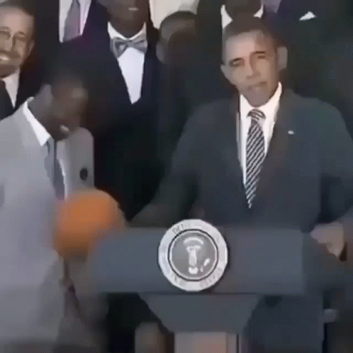 Obama Ballin GIF
