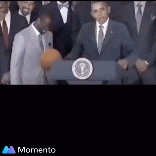 Obama Basketballin GIF. This 498 x 498 animated GIF is part of our obama not bad collection. Created by Blaekhughes. View the original animation, share it…