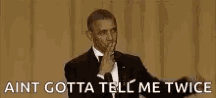 Obama Mic Drop GIF