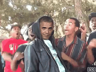 Obama GIF. This 320 x 240 animated GIF is part of our obama not bad collection. Related themes include obama. View the original animation, share it, or…
