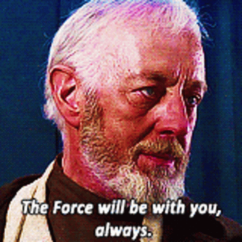 Obi Wan The Force Will Be With You Always GIF