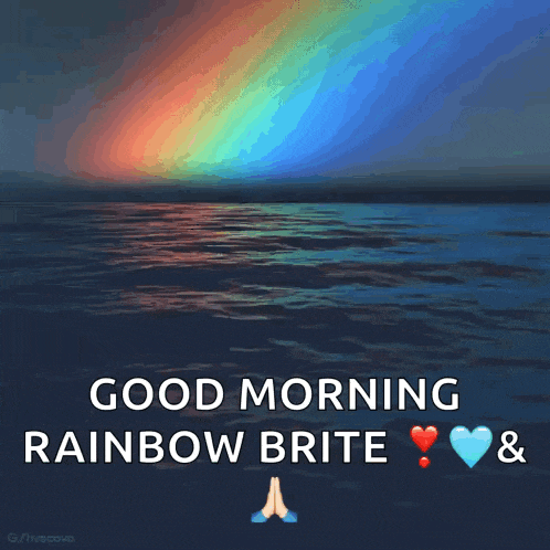 Ocean Rainbow GIF