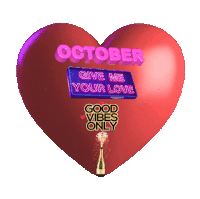 October Hello October Sticker
