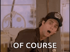 Of Course Jim Carrey GIF