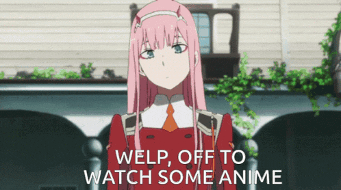 Off To Watch Anime Zero GIF