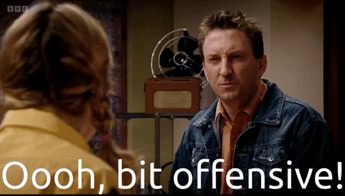 Offended Offensive GIF