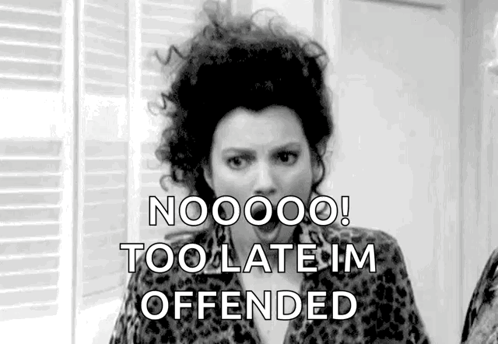 Offended Whyy GIF