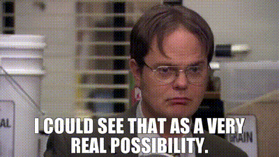 Office Dwight GIF. This 400 x 225 animated GIF is part of our its happening the office collection. Related themes include the office. Created by kmpont…