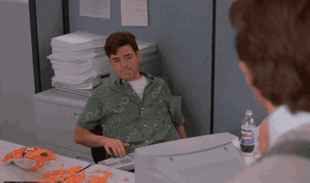 Office Space Leave Me Alone GIF