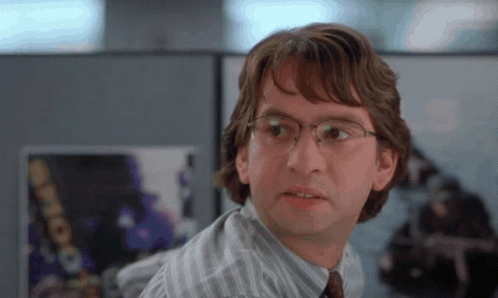 Office Space Michael GIF. This 498 x 298 animated GIF is part of our office space collection. Related themes include disgusting, please, yuck. Created by…