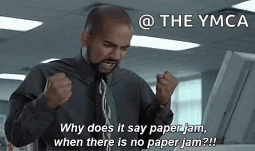 Office Space Printer GIF
